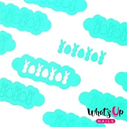 Easter Stencils, 2 ark, (40 stk) Whats Up Nails